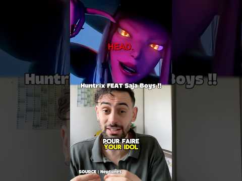 😱Saja Boys FEAT Huntrix !?🤯 #kpopdemonhunters #netflix #shorts