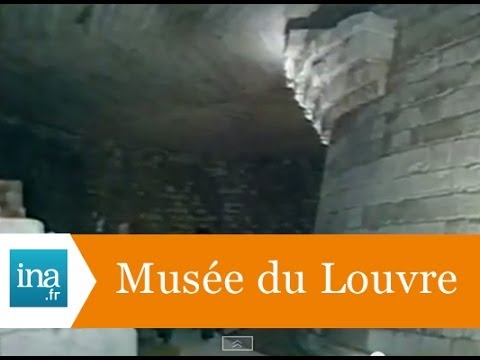 La crypte du Musée du Louvre s'ouvre au public - Archive INA