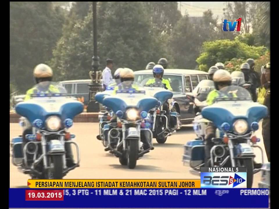 Sultan Ibrahim Saksi Raptai Penuh Istiadat Kemahkotaaan Sultan Johor