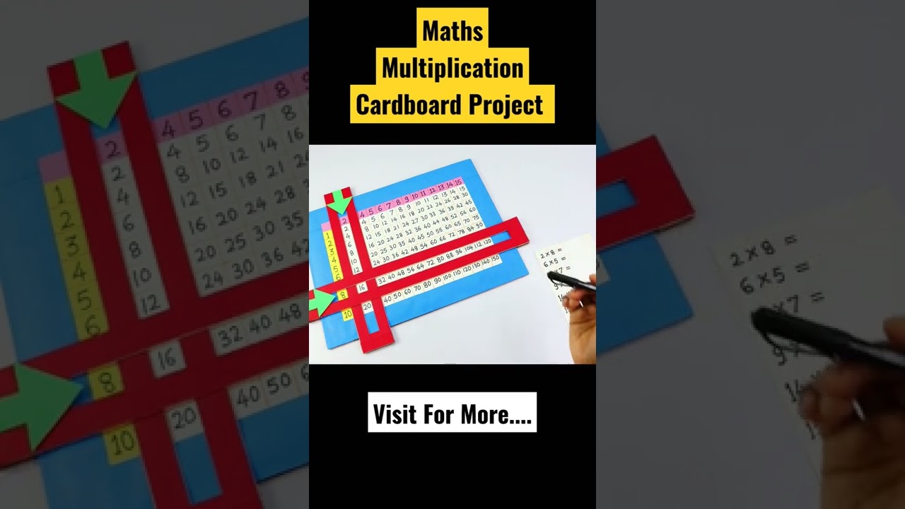 Amazing Maths Multiplication Calculator & Working Model! 🔢 #Shorts