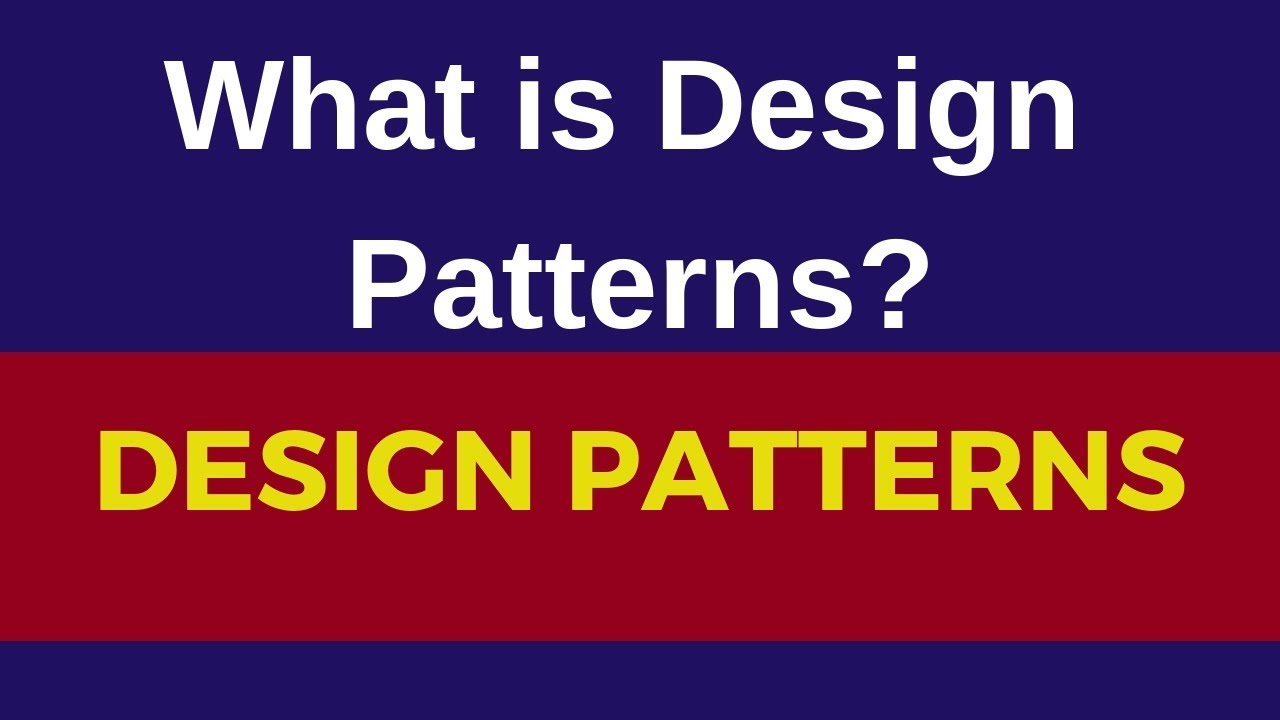 Introduction to Design Patterns π