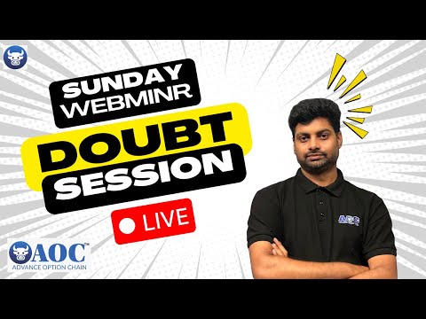2nd Nov Live Sunday Webinar Session – Advance Option Chain (AOC)