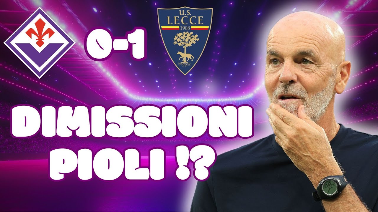 Fiorentina in Crisi: Dimissioni di Pioli e Contestazioni dopo la Sconfitta contro il Lecce ⚠️