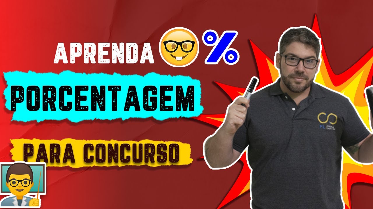 Domine a Porcentagem em Concursos com Felippe Loureiro! 🏆