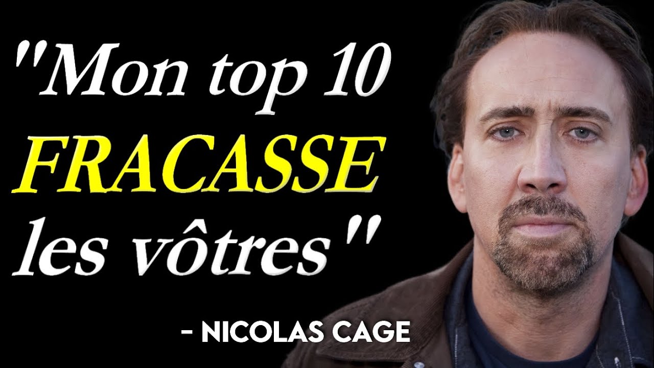 Les films favoris de Nicolas Cage 🎬
