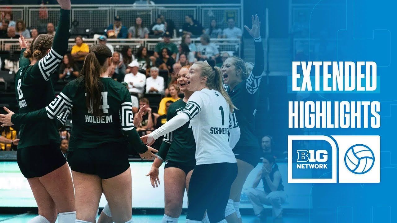 Binghamton vs Michigan State Volleyball Highlights π