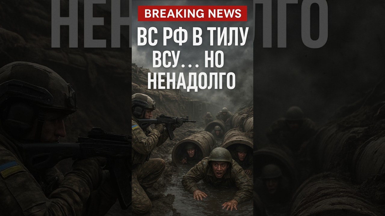 Российские войска предприняли попытку прорваться в тыл ВСУ в Сумской области 🚧
