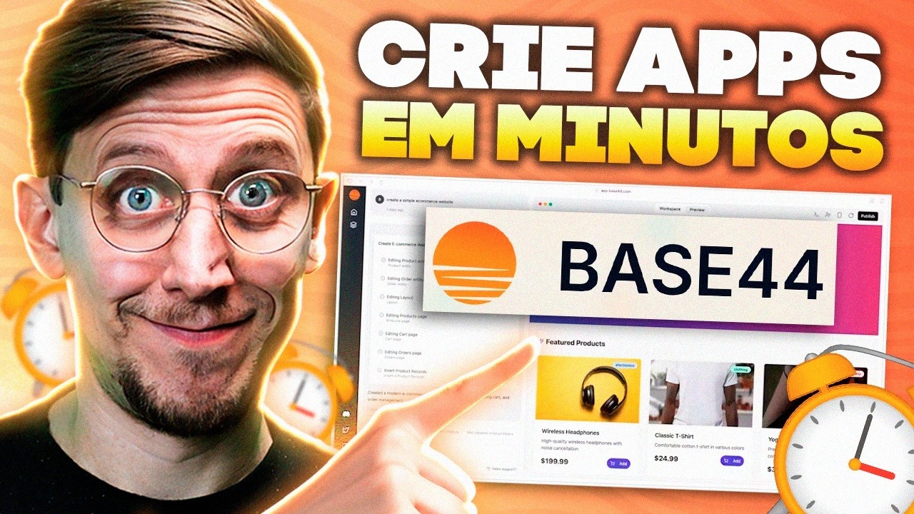 Criando Apps Rápidos com Base44 🚀