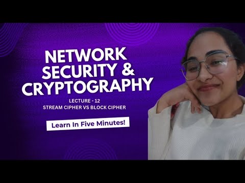 Lecture - 12 Stream Cipher vs Block Cipher | NSAC