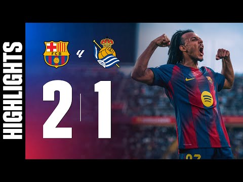 FC BARCELONA 2 vs 1 REAL SOCIEDAD | LALIGA 2025/26 MD07 🔵🔴