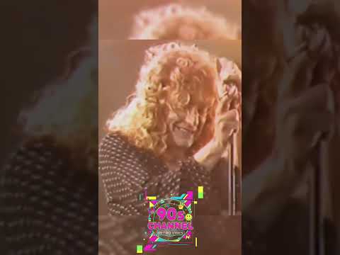 Robert plant is very cool #led #ledzeppelin #robertplant #90s #concert #history #90svibes