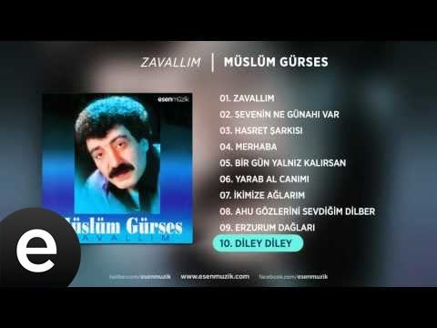 Diley Diley (Müslüm Gürses) Official Audio #dileydiley #müslümgürses - Esen Müzik