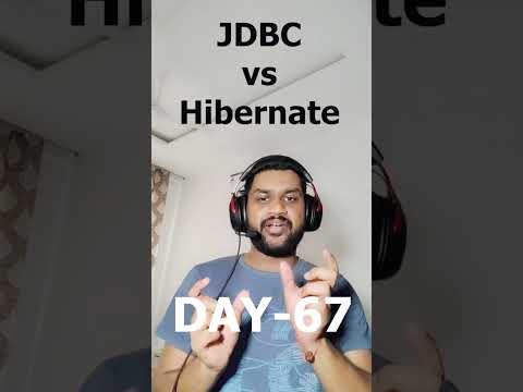 What is the difference between JDBC and Hibernate? #java #interview #interviewtips