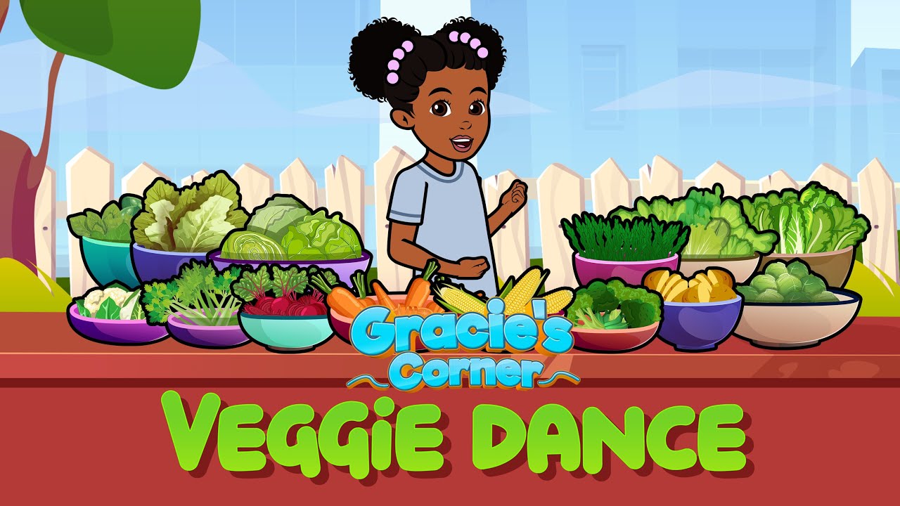 Veggie Dance 🥕 Fun Kids Song to Promote Healthy Eating with Gracie's Corner
