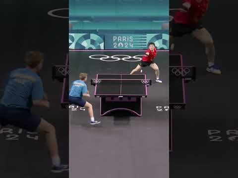 Fan Zhendong vs Truls Moregard #paris2024 ๐ฅ๐ฏ#fanzhendong #tabletennis #pingpong #wtt #ittf #shorts