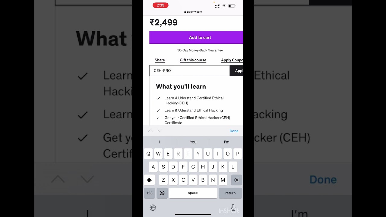 Free Ethical Hacking Course on Udemy 🔐