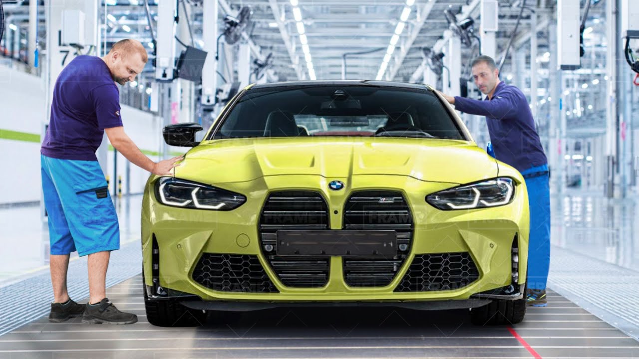 Inside the Production of the New BMW M3 🚗
