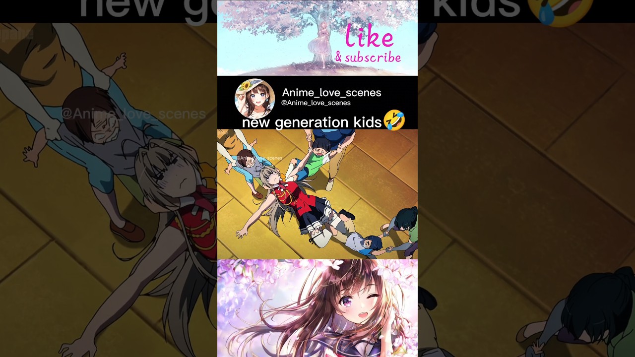 Kids Doing What They Want 😂 | Anime Moments