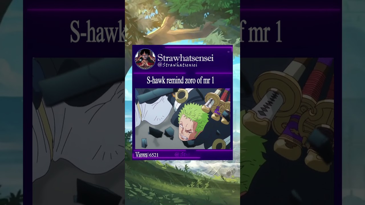 Zoro Faces Off Against Mr. 1 in One Piece ⚔️