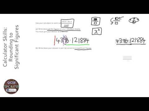 Calculator Skills: Rounding to Significant Figures (Grade 4) - OnMaths GCSE Maths Revision