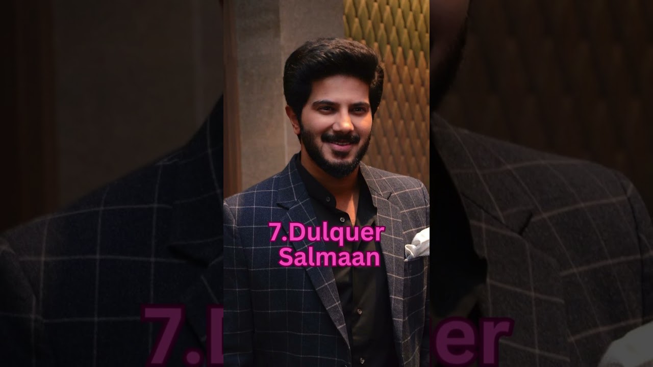 TOP 10 Top 10 Handsome South Indian Actors 🌟