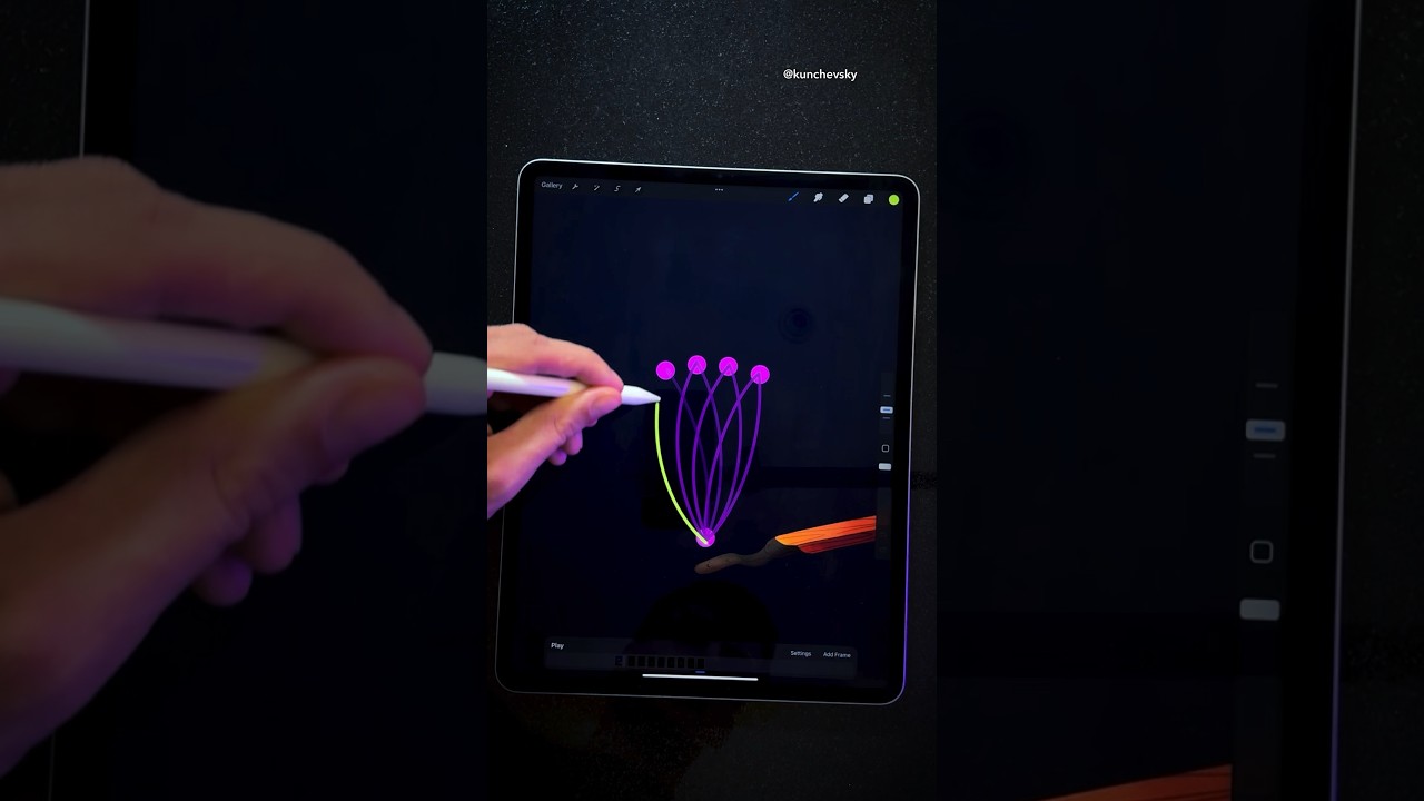 Simple Step-by-Step Guide to Animate Fire in Procreate 🔥