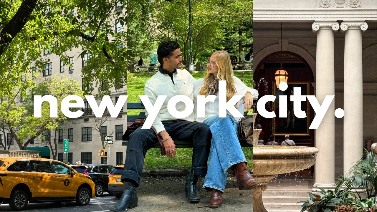 NEW YORK VLOG 🗽✨ Viral Cafes, Central Park Dates & Late Nights in the City..