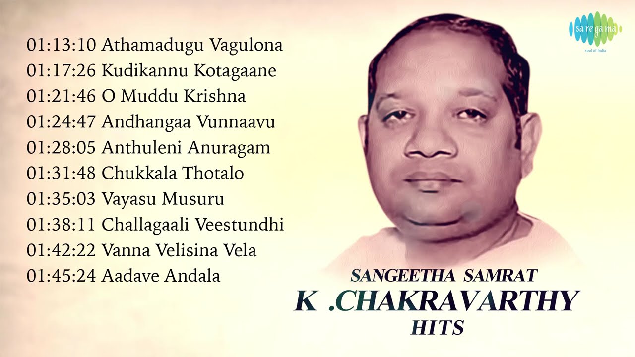 Top 30 Iconic Telugu Songs of K. Chakravarthy from the 80s 🎶 | Timeless Classics & Melodies