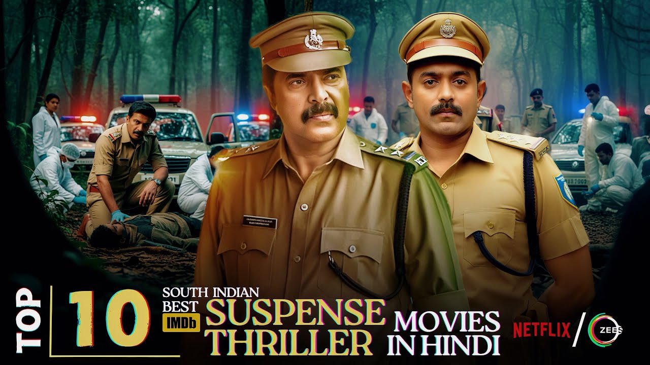 Top 10 Must-Watch South Indian Suspense Thriller Movies in Hindi Dubbed 🎬