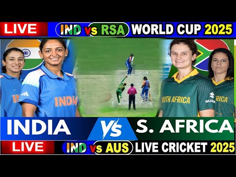 India Women vs South Africa Women World Cup Live Score: SAW vs INDW World Cup 2025 LIV Match