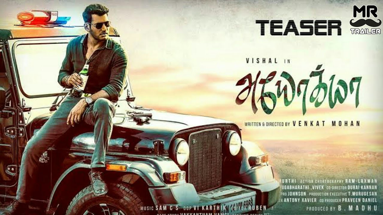 Ayogya (2019) Teaser | Vishal & Cast | Mr.Trailer