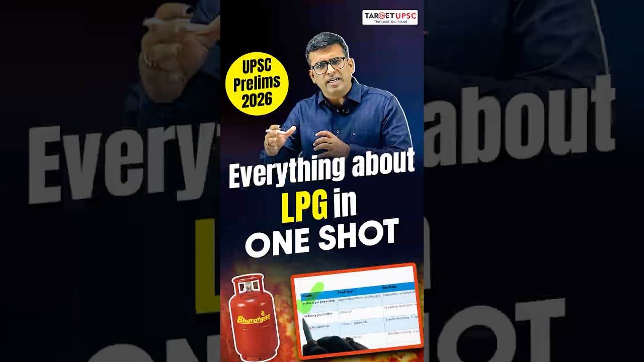 100% UPSC will ask Question from this Topic | UPSC Prelims 2026 #exam #war #lpgcylinder
