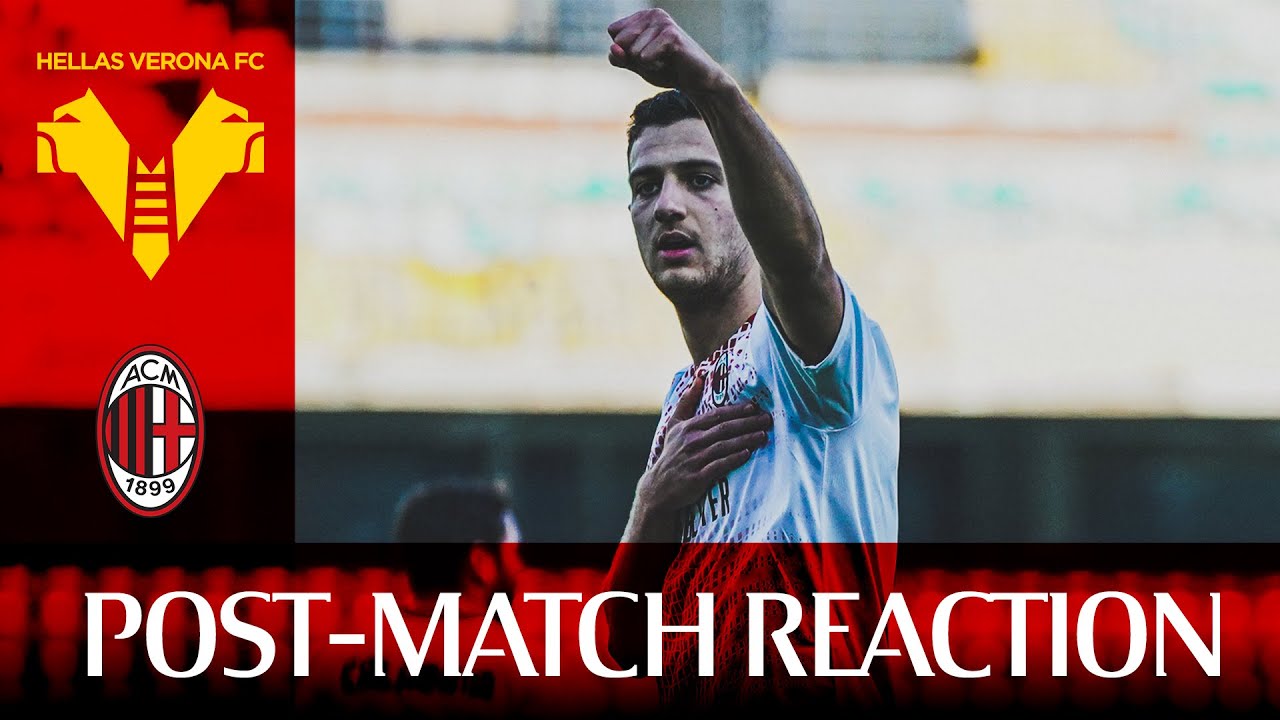 AC Milan Shines in Verona! Coach Pioli & Dalot React to Victory ⚫️🔴