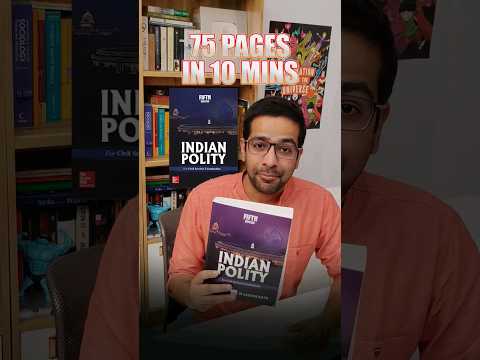 75 pages of Laxmikanth in 10 minutes!