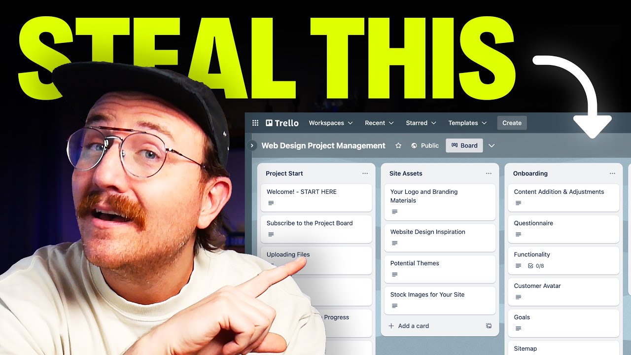 Web Design Process in 12 Minutes + Free Template 📋