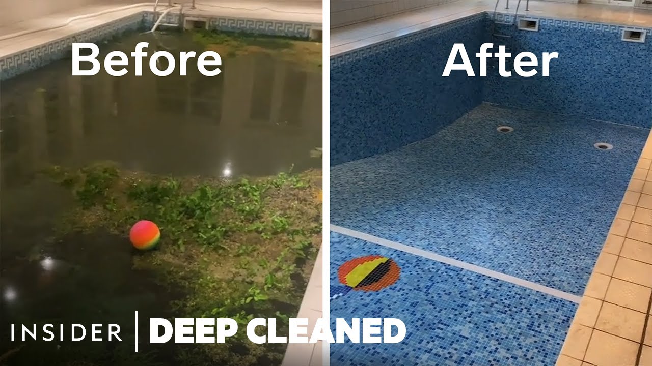 Deep Cleaning an Abandoned Indoor Pool 🏊‍♂️