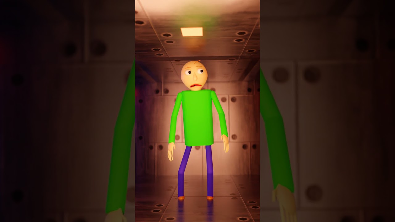 Rainbow Friends vs Baldi in Roblox 😱