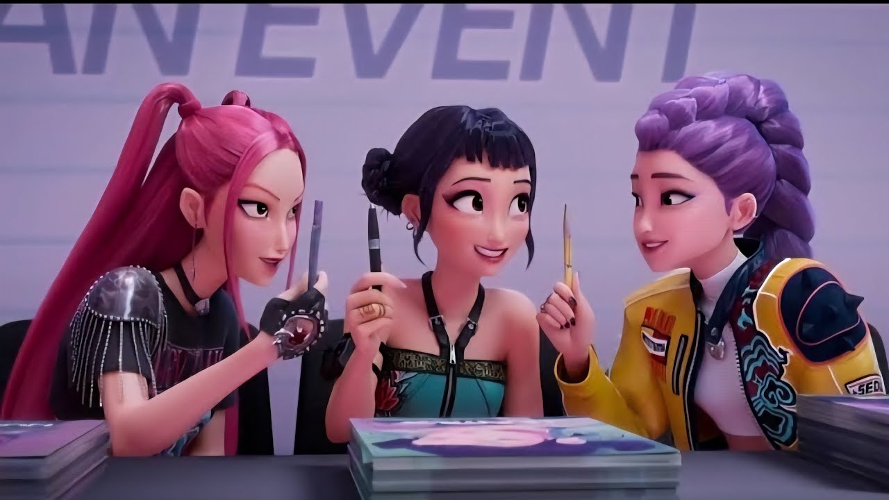 Epic Kpop Demon Hunters Fan Event Scene 🎉