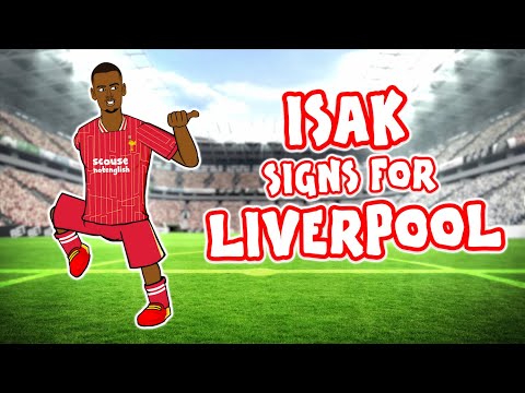 ISAK SIGNS FOR LIVERPOOL✍️