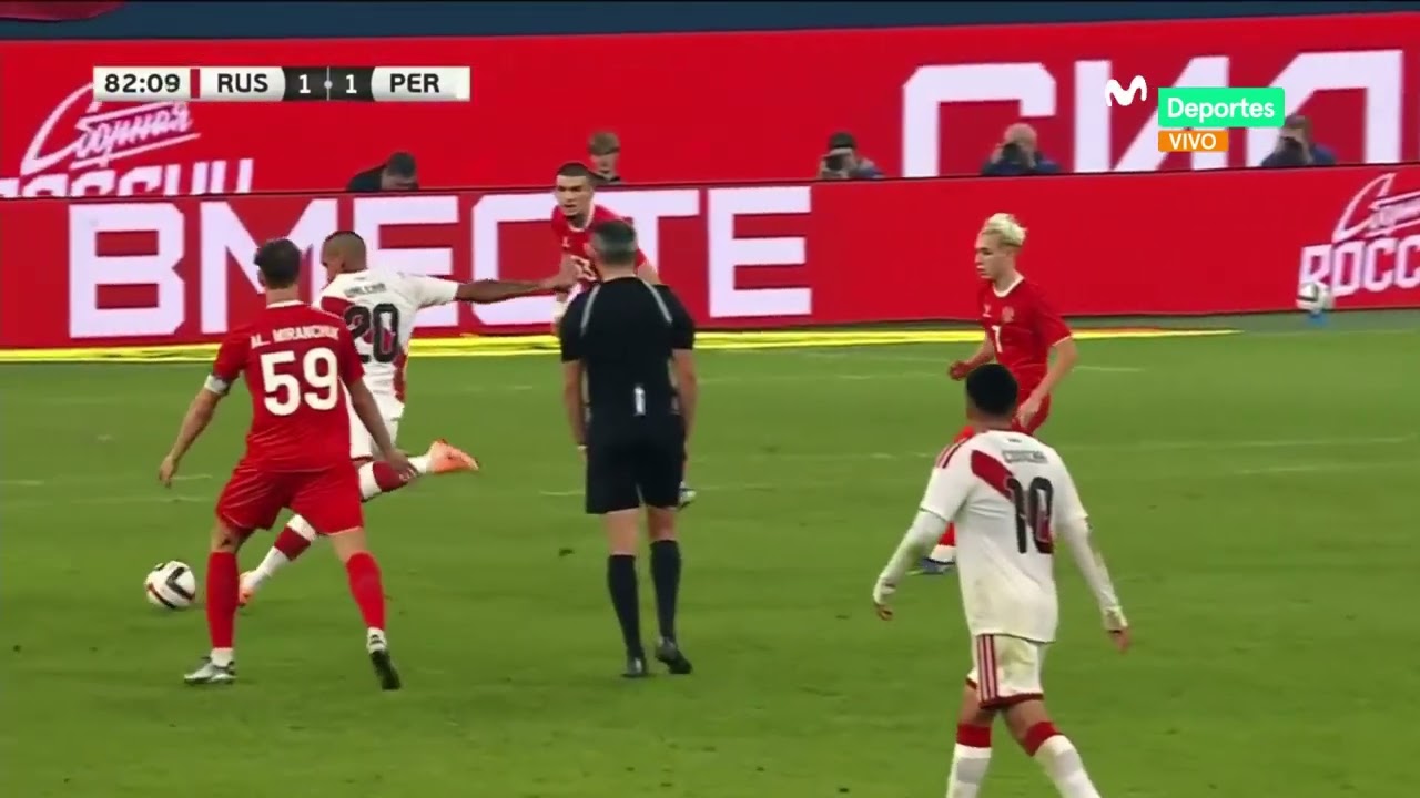 Rusia vs. Perú: ¡Golazo de Valera para Empatar en Amistoso Internacional! ⚽