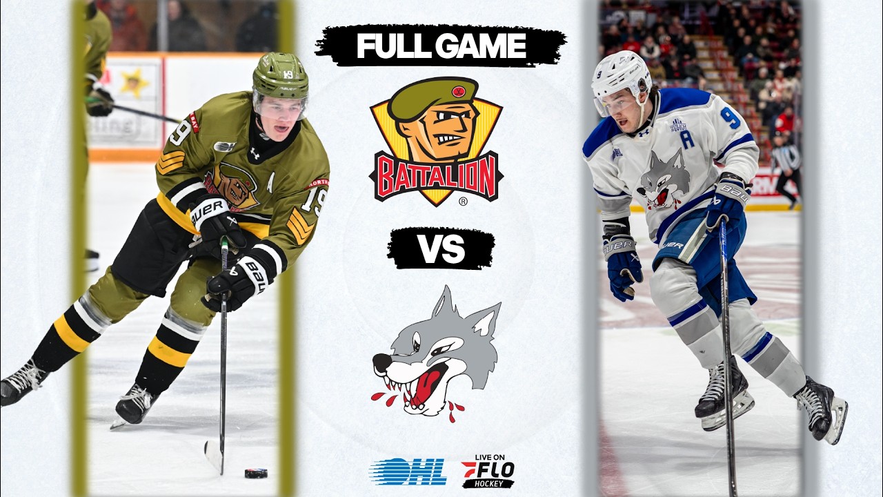 OHL Friday Night Faceoff: North Bay vs Sudbury 🏒