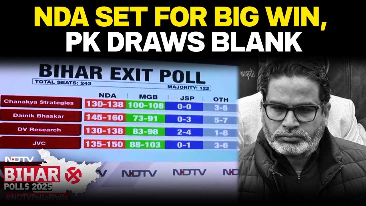 Bihar Election 2025 Live: Exit Polls & Predictions 🗳️