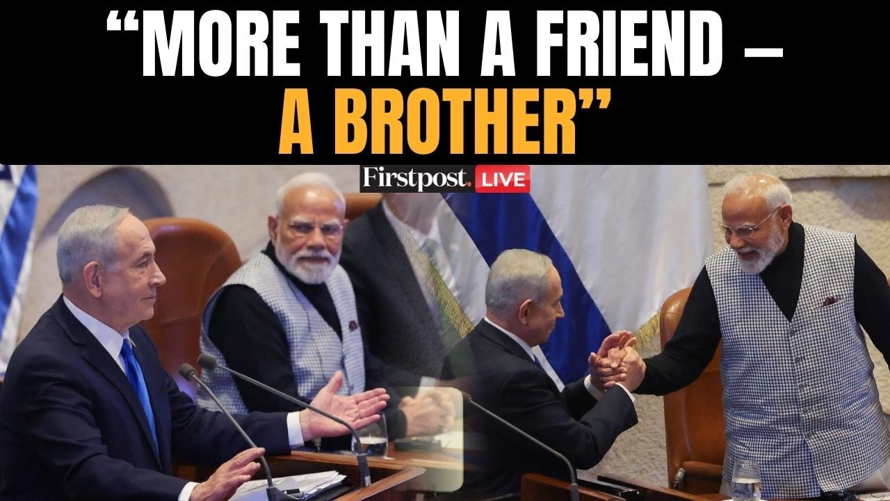 PM Modi in Israel: Netanyahu Calls Him ‘Brother’ 🤝