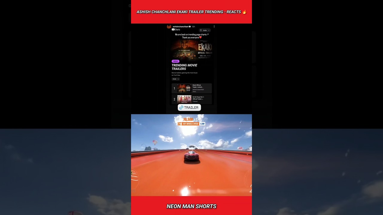 Ashish Chanchlani Ekaki Trailer Drops! 🔥 Reacting to the Hype #shorts