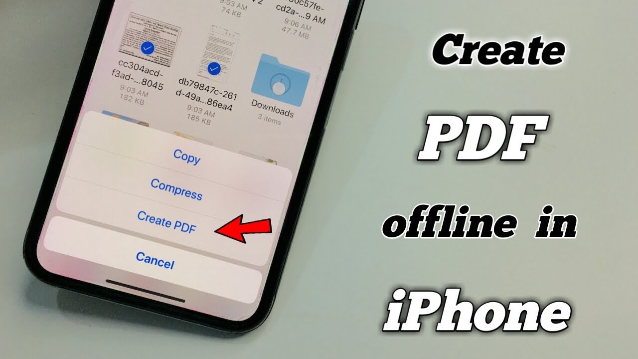 How to Convert Photos to PDF on iPhone