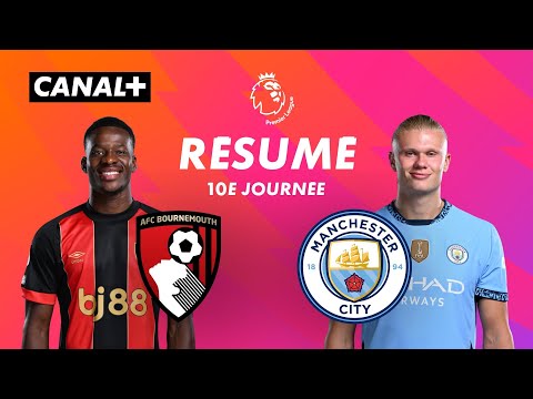 Le résumé de Bournemouth / Man City - Premier League 2024-25 (J10)