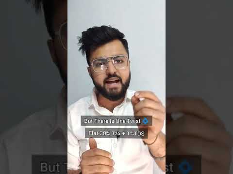 CRYPTO TAXES🤔 || ISKI CHORI GOVERNMENT PAKAD LEGI😱 || #shorts #crypto #tax #taxes