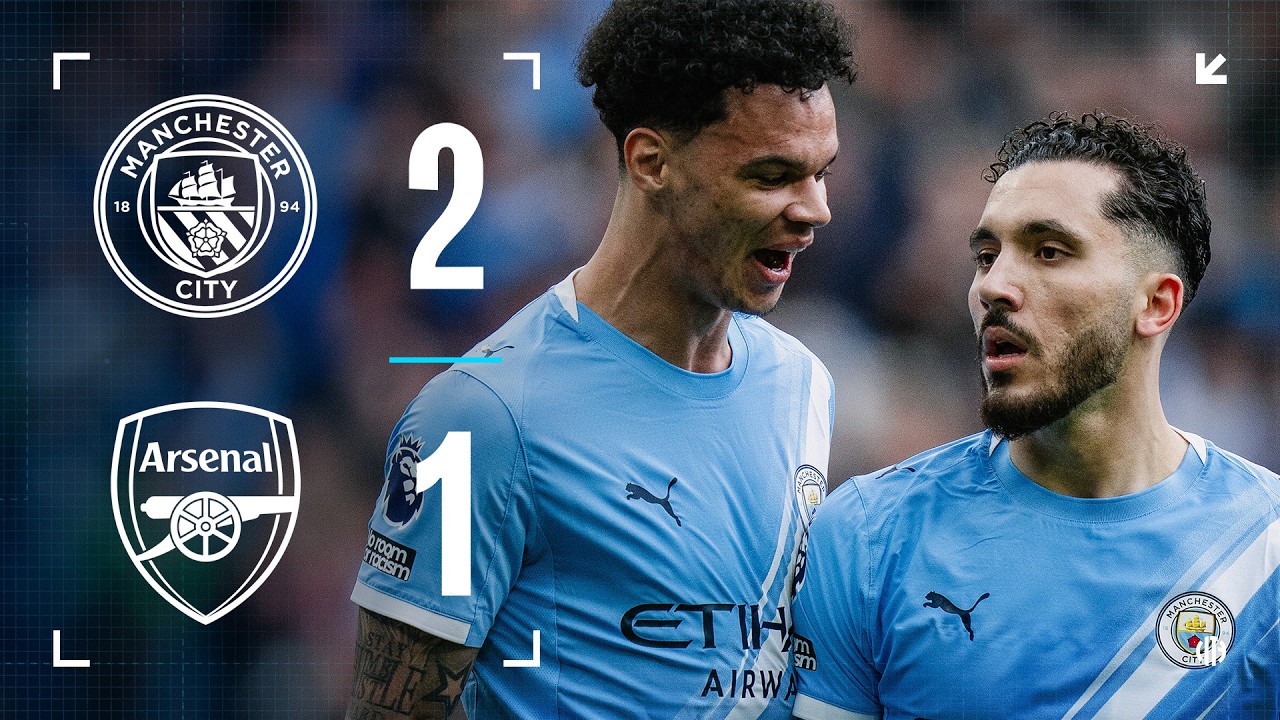 Man City Beats Arsenal 2-1 with Haaland's Goal ⚽