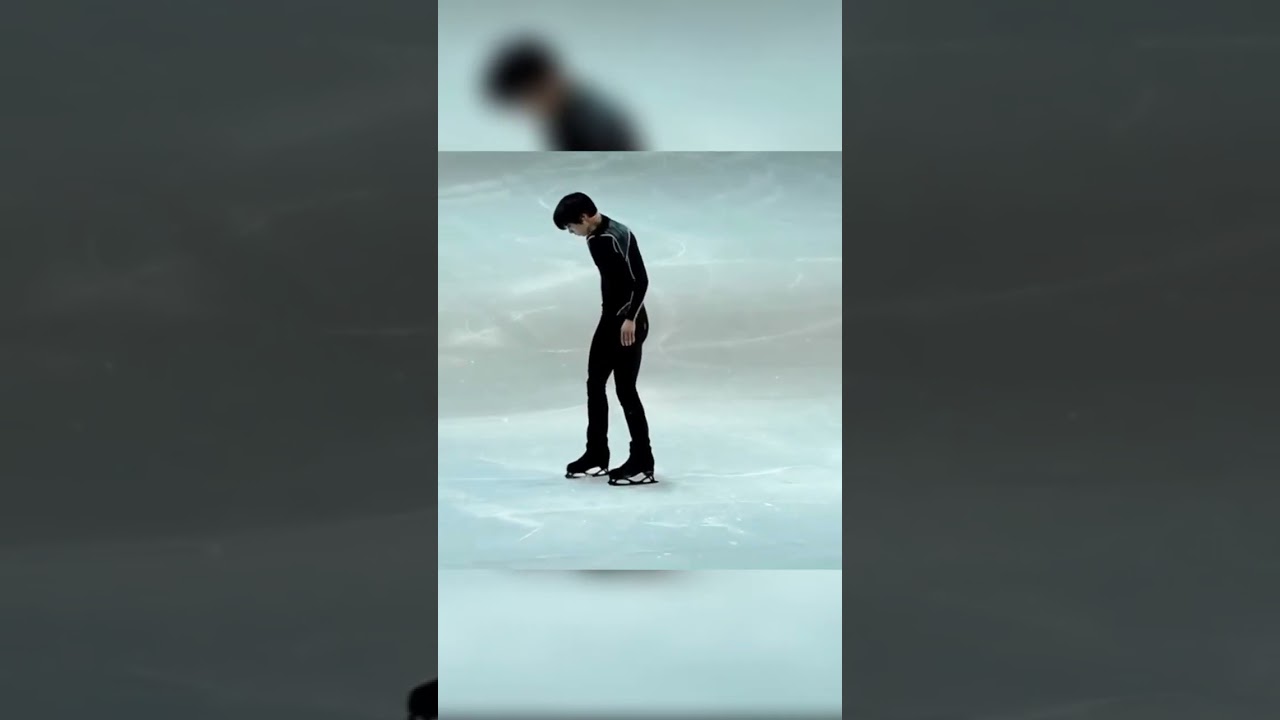 Yuzuru Hanyu Spots Unexpected Crack in the Ice During Skating 🏒