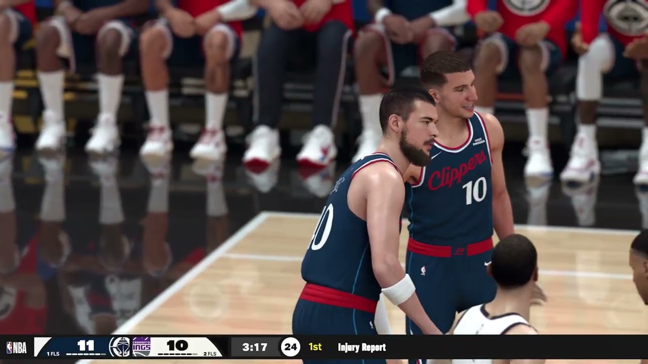 NBA 2K26 Clippers vs Kings Gameplay on Xbox Series X 🎮